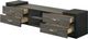 Crown Mark Brant Black/Gray TV Stand-4