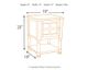 Signature Design by Ashley® Mirimyn White Chair Side End Table-4