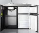 Summit® 39" Black and Stainless Steel All-In-One Kitchenette-4