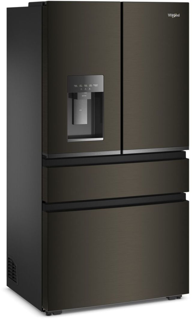 Whirlpool® 36" 21.9 Cu. Ft. Fingerprint Resistant Black Stainless Steel Counter Depth French Door Refrigerator -2