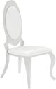 Coaster® Anchorage 2-Piece Creamy White/Chrome Side Chairs-0