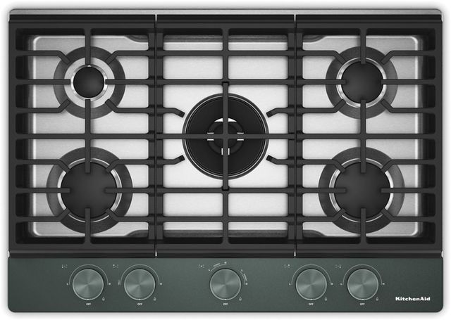 KitchenAid® 30" Juniper Gas Cooktop with 5 Burners and Integrated Wok Grate-0