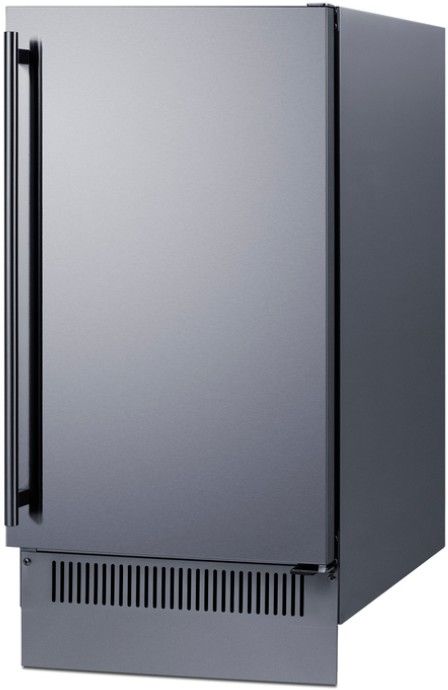 Summit® 18” 60 lb Stainless Steel Undercounter Ice Maker-2