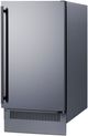 Summit® 18” 60 lb Stainless Steel Undercounter Ice Maker-2