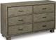 Signature Design by Ashley® Arnett 5-Piece Gray Queen Bookcase Bed Set-2