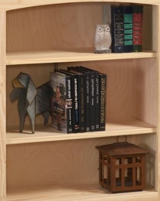 Archbold Furniture Customizable Pine 30" x 36" Bookcase-1