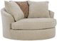 Benchcraft® Steelwater Retreat Latte Oversized Swivel Accent Chair-0