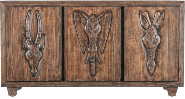 Hooker® Furniture Commerce and Market Safari Medium Wood Credenza-2