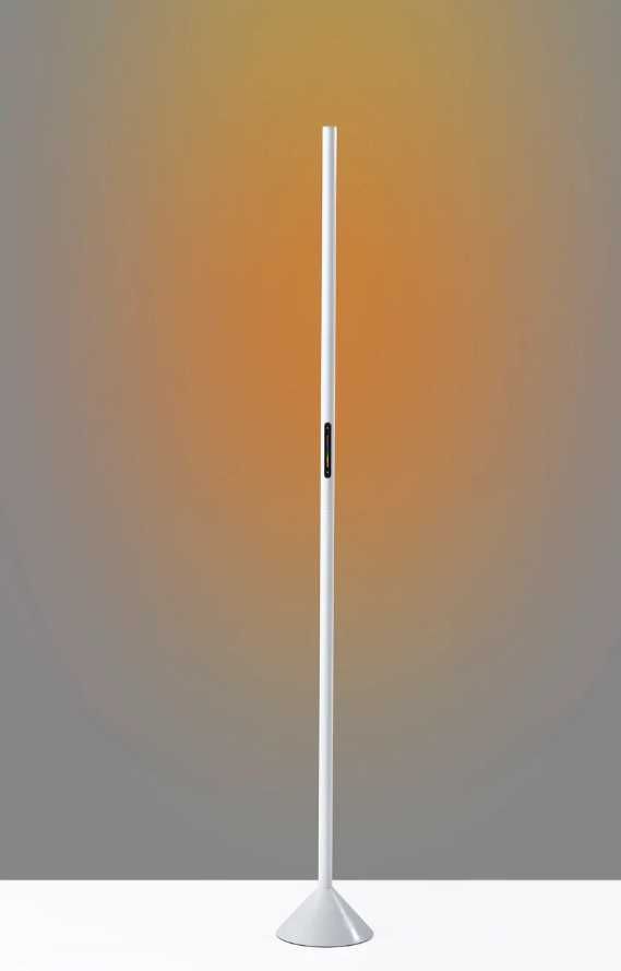 Adesso® Cole White LED Wall Washer-4