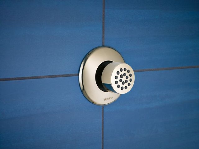 Brizo Essential™ Brilliance® Polished Nickel Hydrachoice® Touch-Clean® Spray Head-2