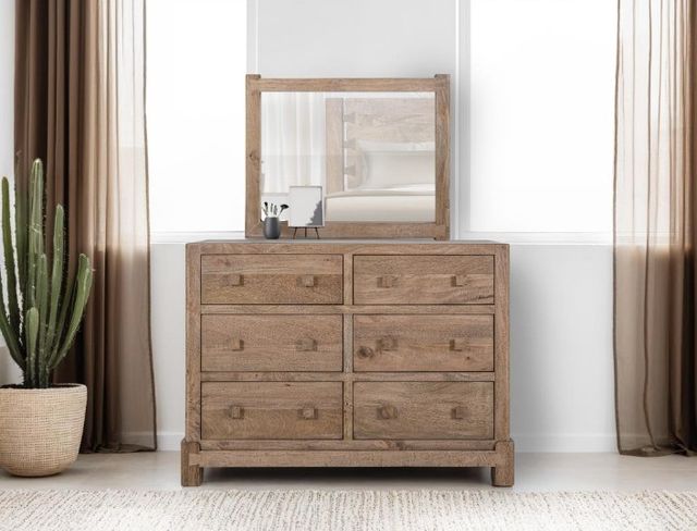 International Furniture Direct Atenas Brown Dresser-1