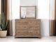 International Furniture Direct Atenas Brown Dresser-1