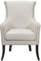 Mazin Furniture Avalon Beige Upholstered Accent Chair-1