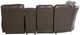 La-Z-Boy® Trouper Gray Leather Reclining Sectional with Custom Layout Options-3