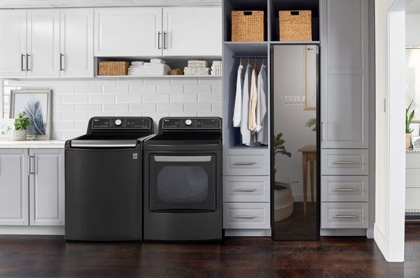 LG Black Steel Laundry Pair