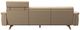 Stressless® by Ekornes® Stella Beige 105" Manual Reclining Sofa with One Headrest and Wood Base-3