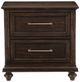 Homelegance® Cardano Driftwood Charcoal Nightstand-2