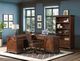 Riverside Furniture Clinton Hill Classic Cherry Drawer Bookcase-4