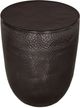 Riverside Furniture Brixen Ebony Silver Round Side Table-0