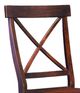 John Thomas Furniture® Dining Essentials Espresso X-Back Side Chair-1