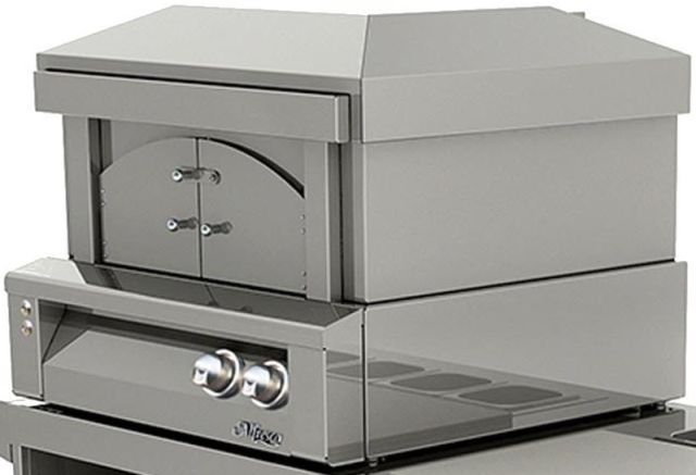 Alfresco™ 30" Stainless Steel Counter Top Liquid Propane Pizza Oven-0
