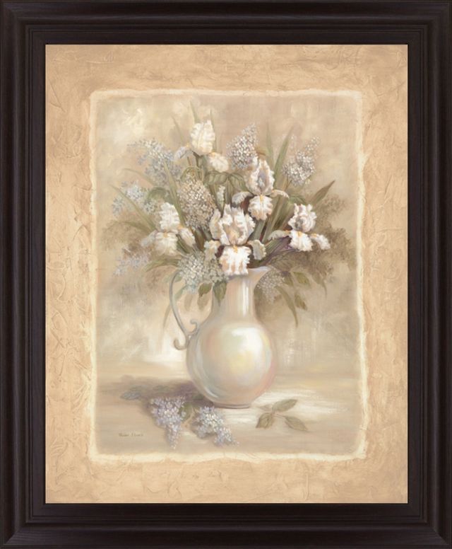 Classy Living Ivory Blossom Pitcher Wall Art-0