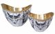 A & B Home Black/Gold/White Bowl -0