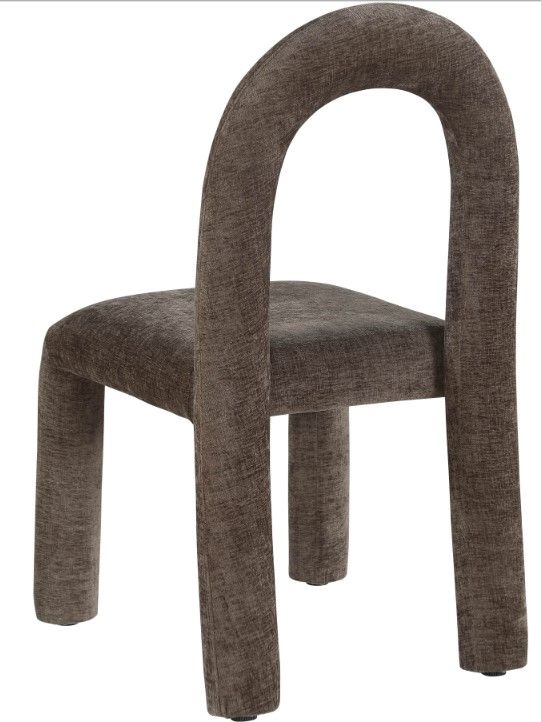 Meridian Furniture Amari Brown Upholstered Dining Chair-4