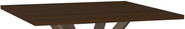 Amisco Customizable Asterisk Square Counter-Height Table with Starburst Stand-1