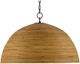 Currey & Company Plantsman Natural Pendant Lighting-2