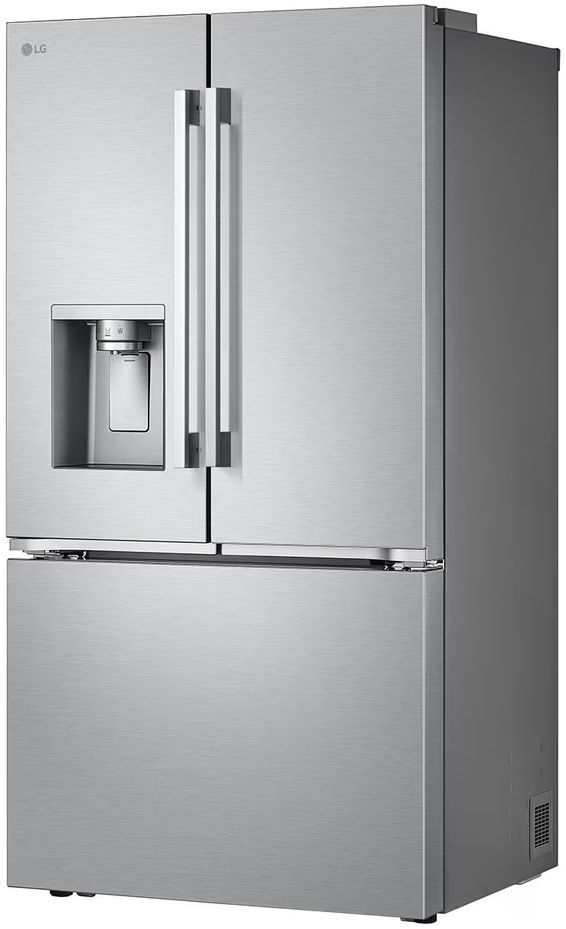 LG 36" 30.7 Cu. Ft. Stainless Steel French Door Refrigerator with Dual Ice Maker-3
