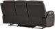 Homelegance® Dawson Brown Double Manual Reclining Sofa-3