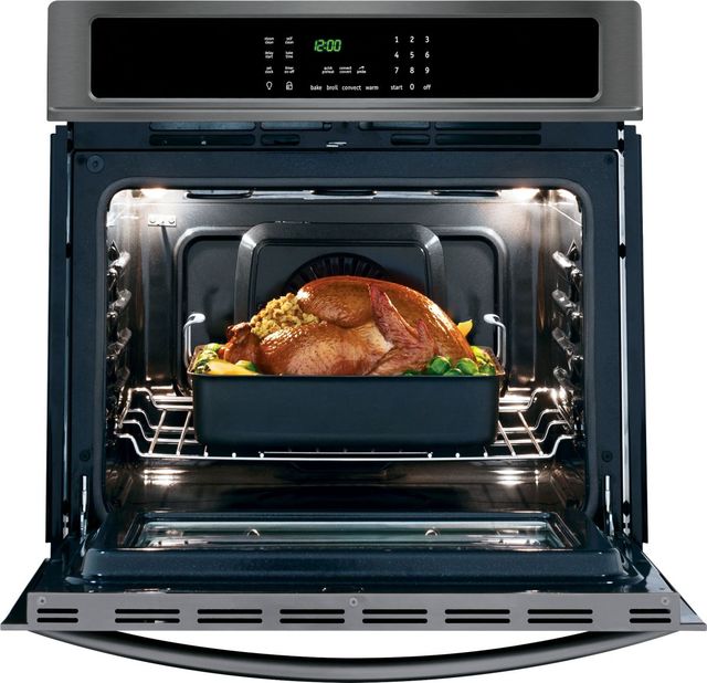 Frigidaire Gallery® 30" Black Stainless Steel Electric Single Oven Built In-4