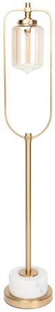 Crestview Collection Gold Floor Lamp-0