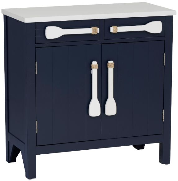 Coast2Coast Home™ Coralie Blue/White Accent Cabinets-0