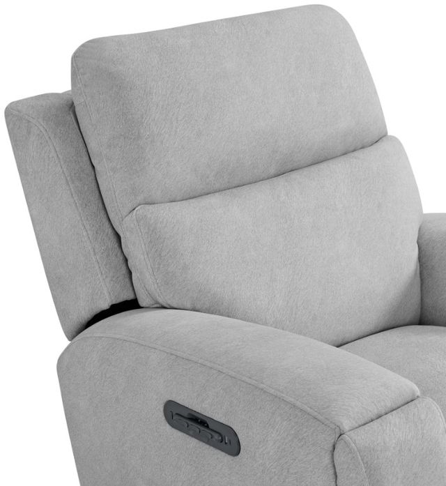 Westwood Design Aiden Dusty Gray Power Uphostered Glider Recliner-2