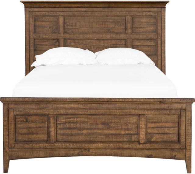 Magnussen Home® Bay Creek Toasted Nutmeg California King Panel Storage Bed-3