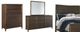 Signature Design by Ashley® Kisper 4-Piece Brown King/California King Panel Headboard Bed Set-0