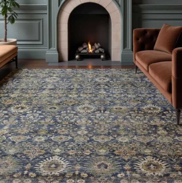 Dalyn™ Rug Company Aristo AR9 Navy 5'x8' Area Rug-1