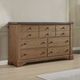 New Classic® Home Furnishings Augusta Rustic Brown Dresser-1