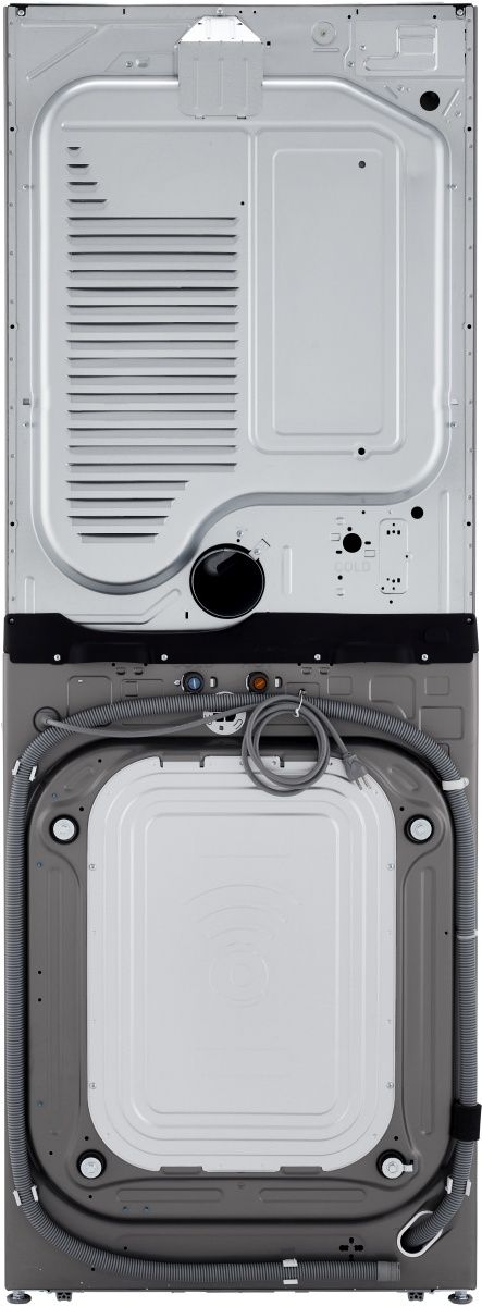 LG 4.5 Cu. Ft. Washer, 7.4 Cu. Ft. Electric Dryer Graphite Steel Front Load Stack Laundry-4