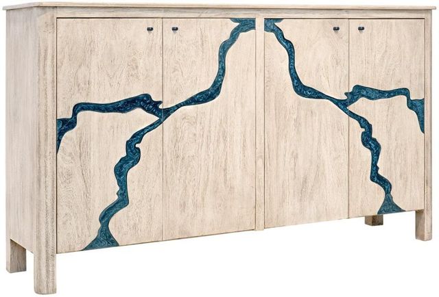 International Furniture Direct Halo White Console-0