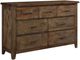 Homelegance® Jerrick Burnished Brown Dresser-0
