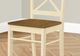 Monarch Specialties Inc. 2-Piece Cream Cross-Back Side Chair Set-3