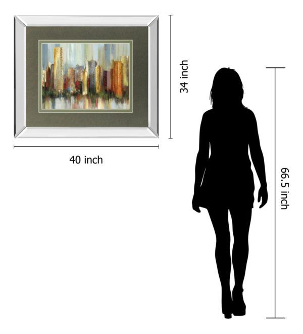 Classy Art Metropolis by Tom Reeves Wall Art-3
