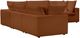 TOV Furniture Cali 5-Piece Rust Modular Sectional-4