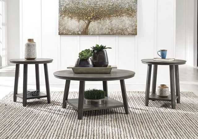 Signature Design by Ashley® Caitbrook 3-Piece Gray Occasional Table Set-4