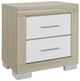Global Furniture USA Emma Natural/White Nightstand-0