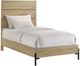 Intercon Newhall Vintage Oak Melamine Youth Twin Panel Bed-0