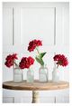 A & B Home Red 14'' Faux Hydrangea-2